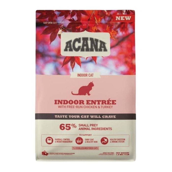 Acana%20Indoor%20Entree%20Tavuk%20Ve%20Hindili%20Kısırlaştırılmış%20Kedi%20Maması%201,8%20Kg