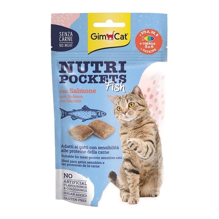 Gimcat%20Nutripockets%20Balıklı%20ve%20Somonlu%2060%20Gr