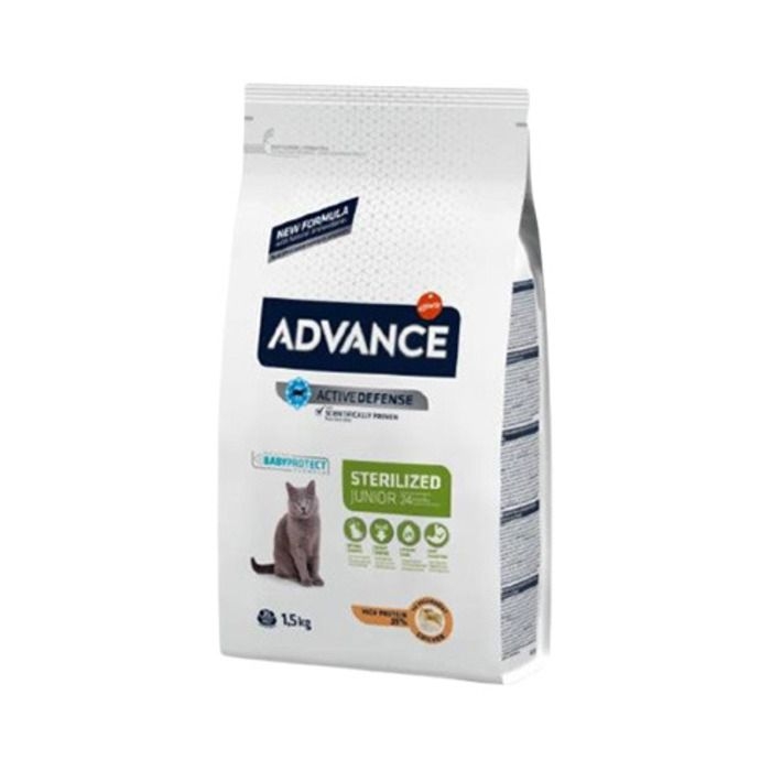 Advance%20Young%20Sterilised%20Tavuklu%20Yavru%20Kısırlaştırılmış%20Kuru%20Kedi%20Maması%201.5%20Kg