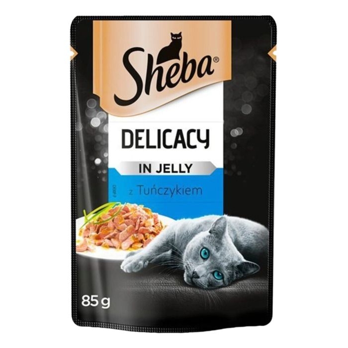 Sheba%20Delikatesse%20Ton%20Balıklı%20Jöleli%20Pouch%20Yetişkin%20Konservesi%2085%20Gr