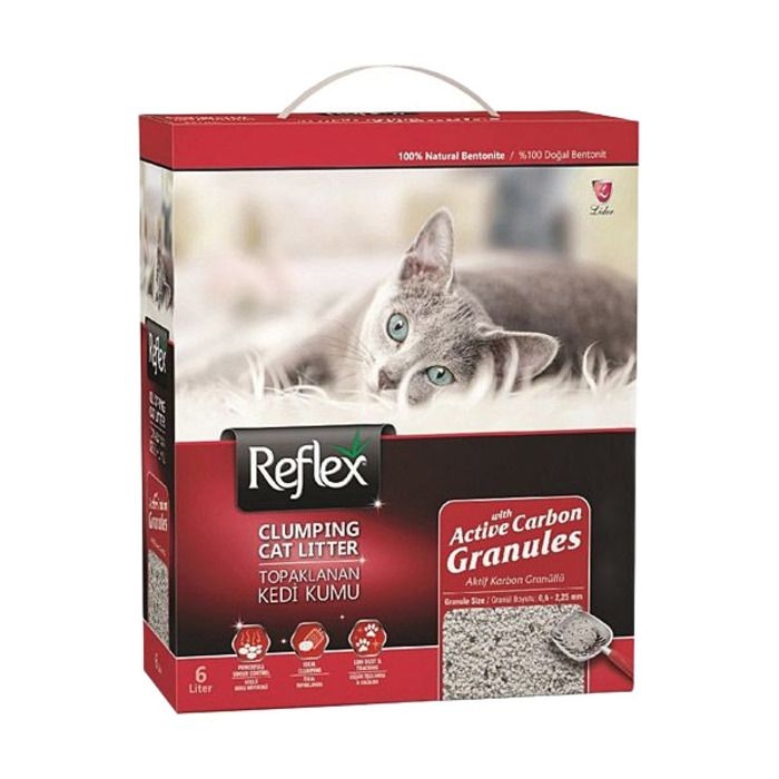 REFLEX%20AKTİF%20KARBON%20GRANÜLLÜ%20KEDİ%20KUMU%2010%20LT