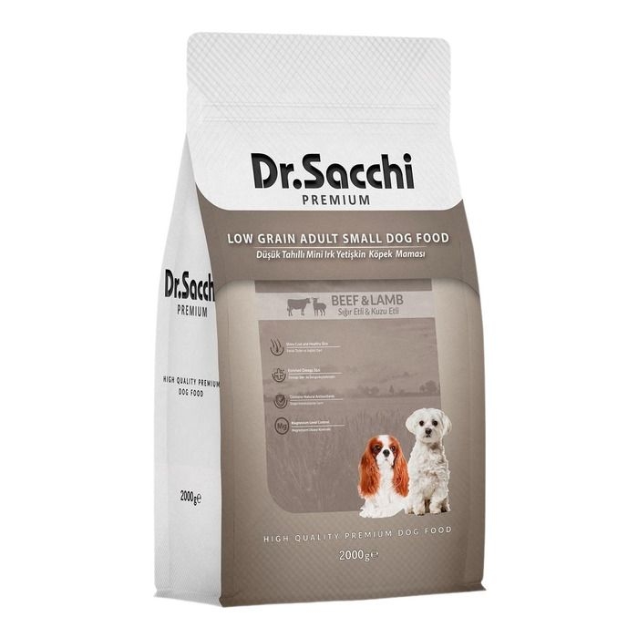 Dr.%20Sacchi%20Dr.Sacchi%20Düşük%20Tahıllı%20Mini%20Irk%20Köpek%20Maması%202%20Kg