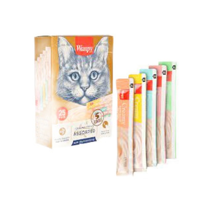 Kedi%20Ödül%20Çubuğu%20Sıvı%20Karışık%20Paket%2025%20Adet%2014%20gr