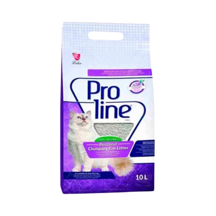 Proline%20İnce%20Taneli%20Lavanta%20Kokulu%20Topaklanan%20Kedi%20Kumu%20(10%20L)