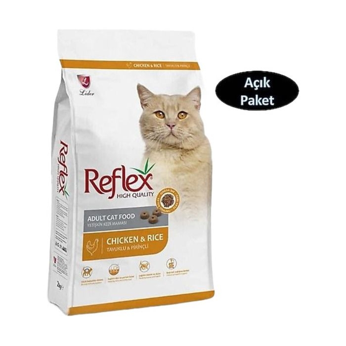 Reflex%20Yetişkin%20Kedi%20Maması%20Tavuklu%20&%20Pirinçli%20Açık%20Mama