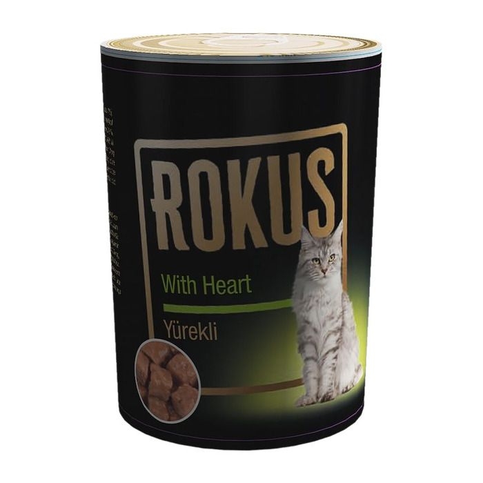 Rokus%20Yürekli%20Kedi%20Konservesi%20410%20Gr