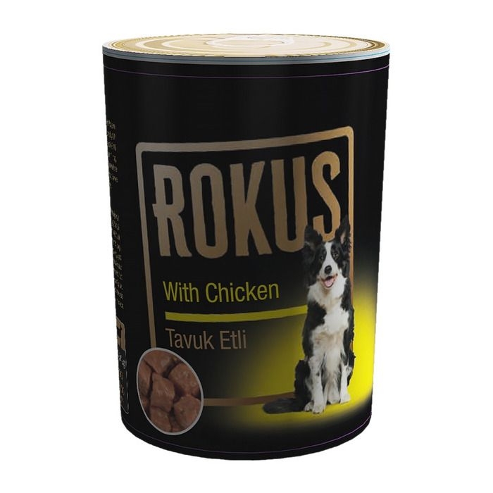 Rokus%20Tavuklu%20Köpek%20Konservesi%20410%20Gr