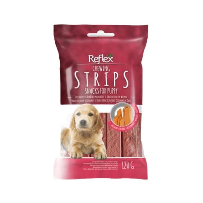 Reflex%20Chewing%20Strips%20Snacks%20Yavru%20Köpek%20120%20gr