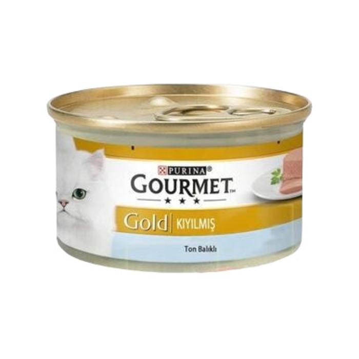 Gourmet%20Gold%20Kıyılmış%20Ton%20Balıklı%20Kedi%20Konservesi%2085%20Gr