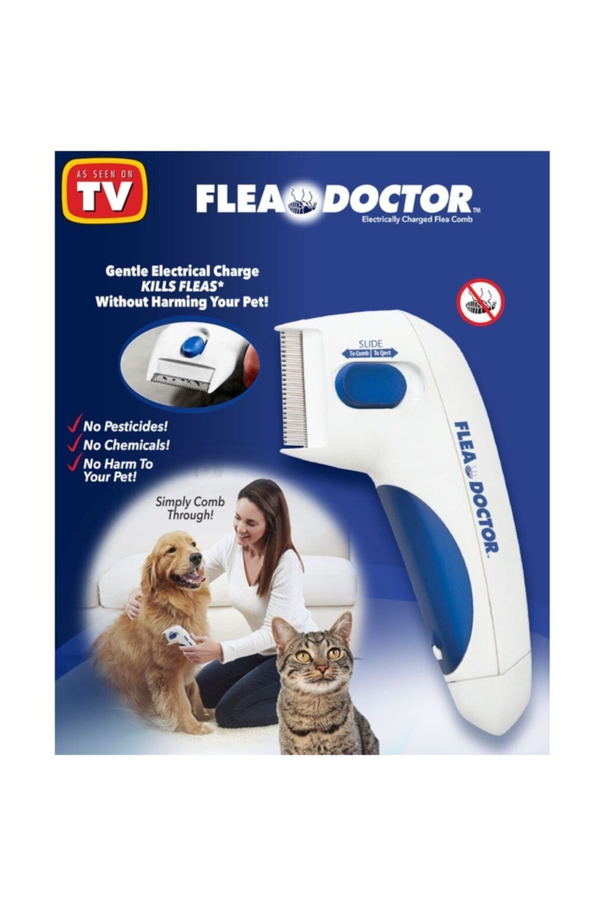 Flea%20Doctor%20Pilli%20Pire%20Tarağı%20Kedi%20&%20Köpekler%20Için