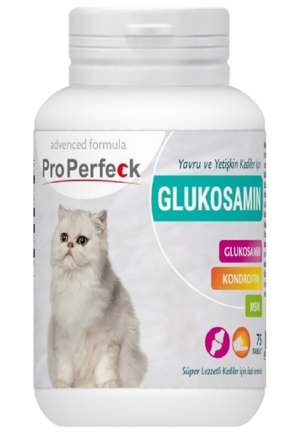 Pro%20Perfeck%20Kediler%20Için%20Glukosamın%2075%20Tablet