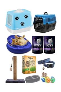 Kedi Tuvalet Seti Ve Ihtiyaçları 10 Lu Paket