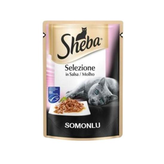 Sheba Somon Balıklı Kedi Maması (85 g)