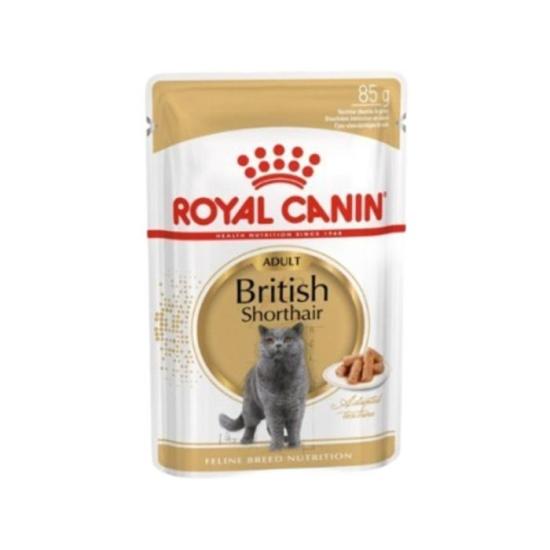 Royal Canin Pouch British Yetişkin Kedi Konservesi (85 g)