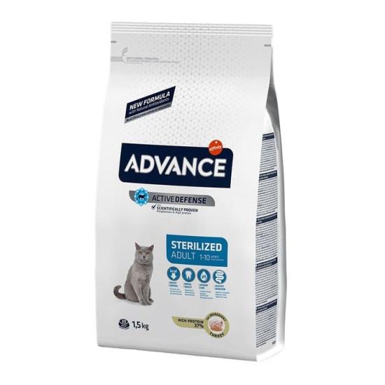 Advance Cat Sterılızed Turkey 1,5 Kg