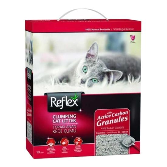 Reflex Granül Aktif Karbonlu Topaklanan Kedi Kumu 10 Lt