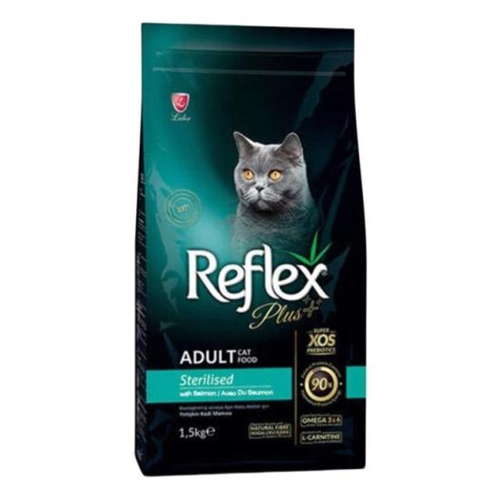 Reflex Plus Somonlu Kısırlaştırılmış Kedi Maması 1,5 Kg