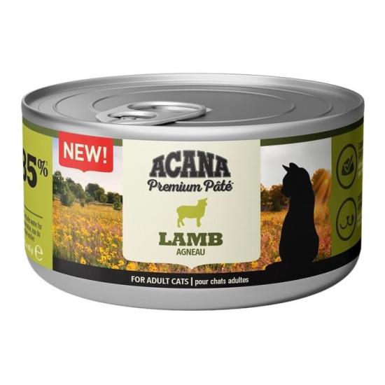 Acana Premium Pate Kuzu Etli Yaş Ezme Yetişkin Kedi Maması 85 Gr