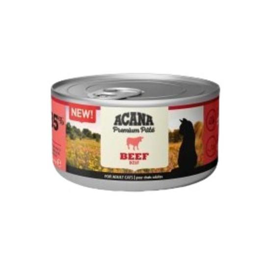 Acana Premium Pate Biftekli Yaş Yetişkin Ezme Kedi Maması 85 Gr