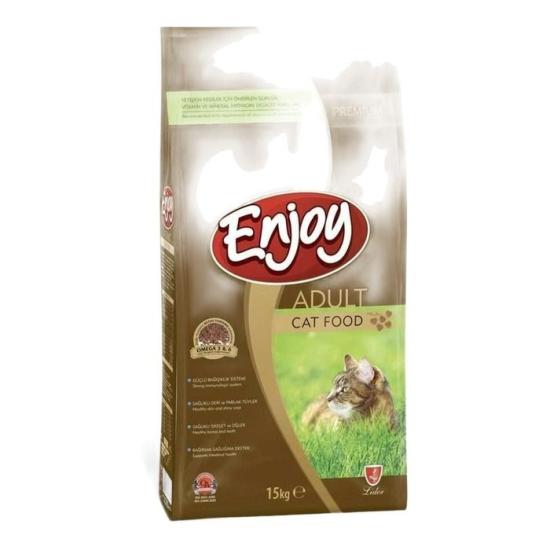 Açık Enjoy Tavuklu Yetişkin Kedi Maması 500 G