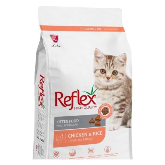 Reflex Kitten Tavuklu Ve Pirinçli Yavru Kedi Maması 500 GR AÇIK M