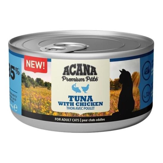 Acana Premium Tuna Balıklı ve Tavuk Etli Kedi Pate Mama (85 g)