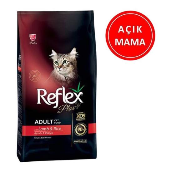 Reflex Plus Kuzu Etli Yetişkin Kedi Maması 1 Kg AÇIK