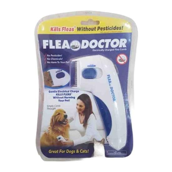 Flea Doctor Kedi Ve Köpekler İçin Pilli Pire Tarağı