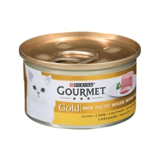 Gourmet Gold Kıyılmış Tavuklu Kedi Konservesi 85 Gr