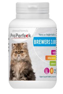 Pro Perfeck Kediler Için Brewers 150 Tablet